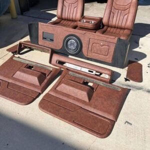 1980-1987 full custom interior kit fully wrapped in premium leather